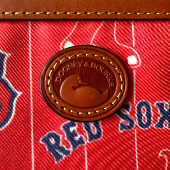 Dooney & Bourke Red Boston Red Sox Wristlet - Picture 3 of 16